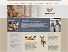 Tablet Screenshot of howlongjoinery.com.au